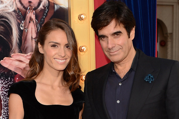 FILE - David Copperfield And Chloe Gosselin Get Engaged